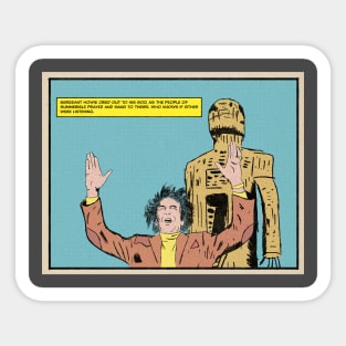 An Appointment With The Wicker Man Sticker